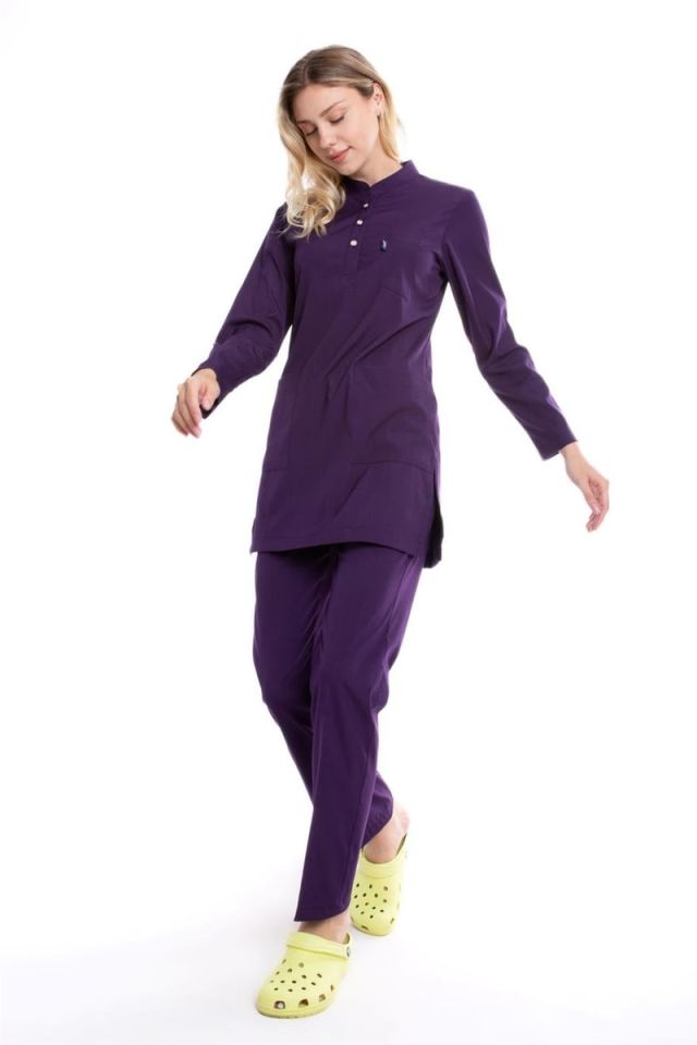 MOR KARYA TESETTÜR ÜNİFORMA TAKIM