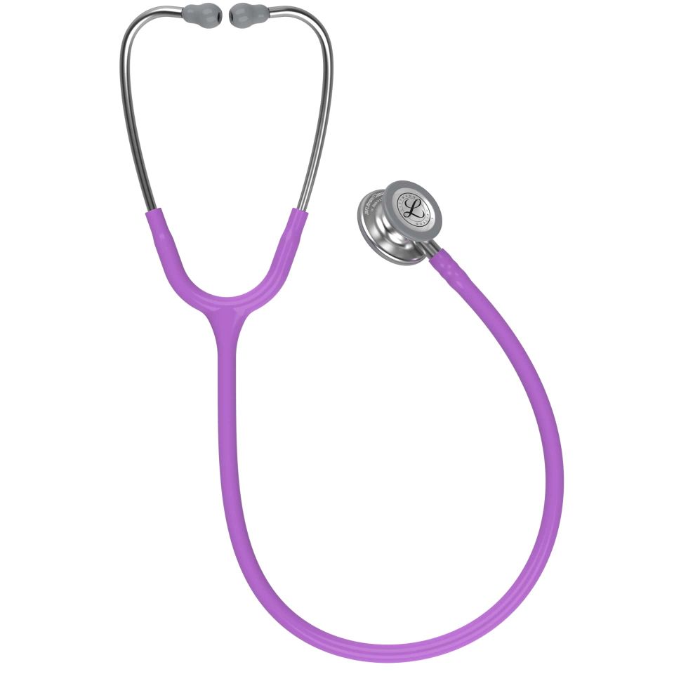 5832 3M™ Littmann® Classic III™ Stetoskop, Paslanmaz Çelik Çan, Lavanta Hortum