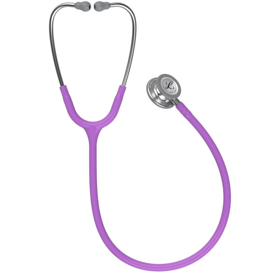 5832 3M™ Littmann® Classic III™ Stetoskop, Paslanmaz Çelik Çan, Lavanta Hortum