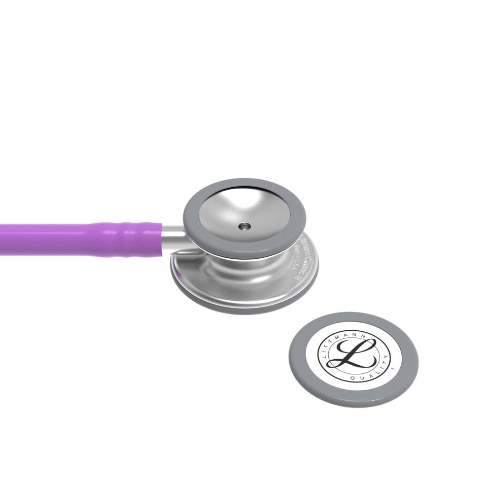 5832 3M™ Littmann® Classic III™ Stetoskop, Paslanmaz Çelik Çan, Lavanta Hortum