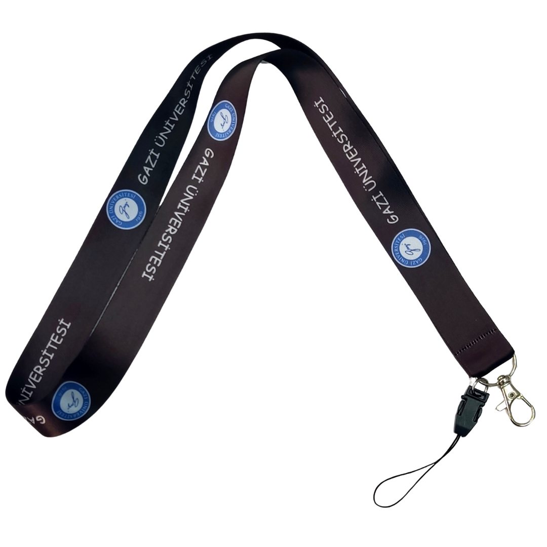 GAZİ ÜNİVERSİTESİ LOGOLU BOYUN ASKI İPİ