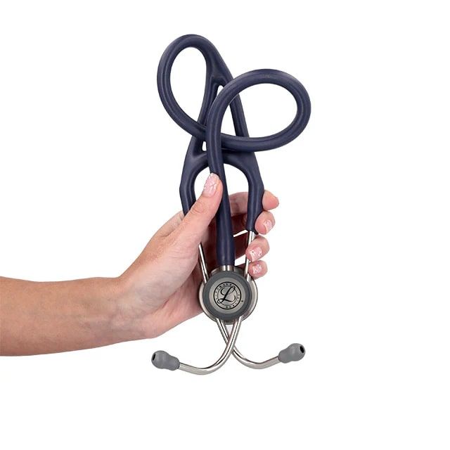 6187 3M™ Littmann® Cardiology IV™ Stetoskop, Gece Mavisi Saten Hortum