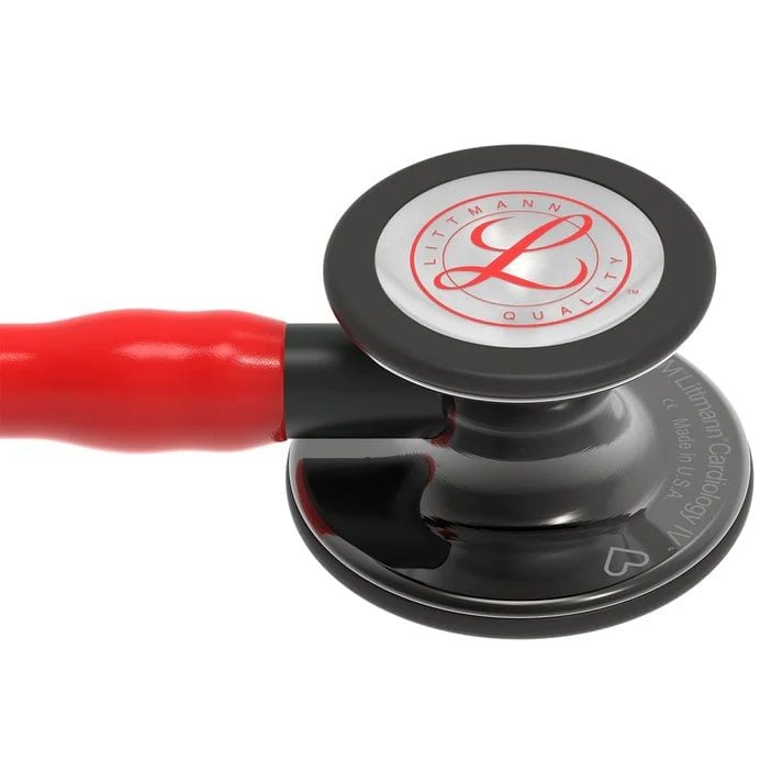 3M Littmann Cardiology IV 6182 Stetoskop | Kırmızı Hortum