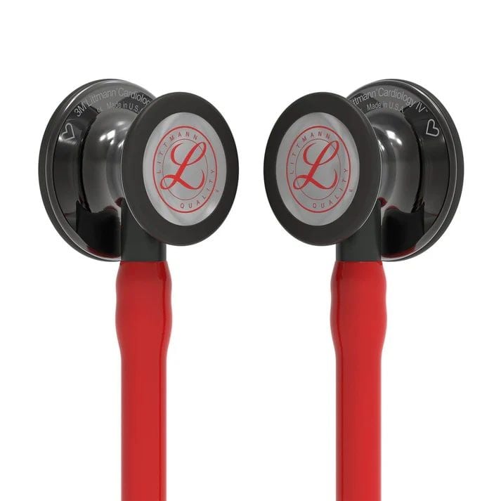 3M Littmann Cardiology IV 6182 Stetoskop | Kırmızı Hortum