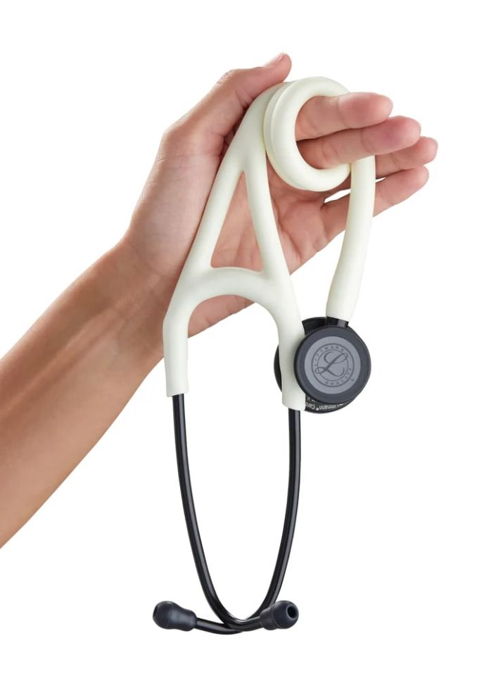 6186 3M™ Littmann® Cardiology IV™ Stetoskop, Kaymak Taşı Saten Hortum