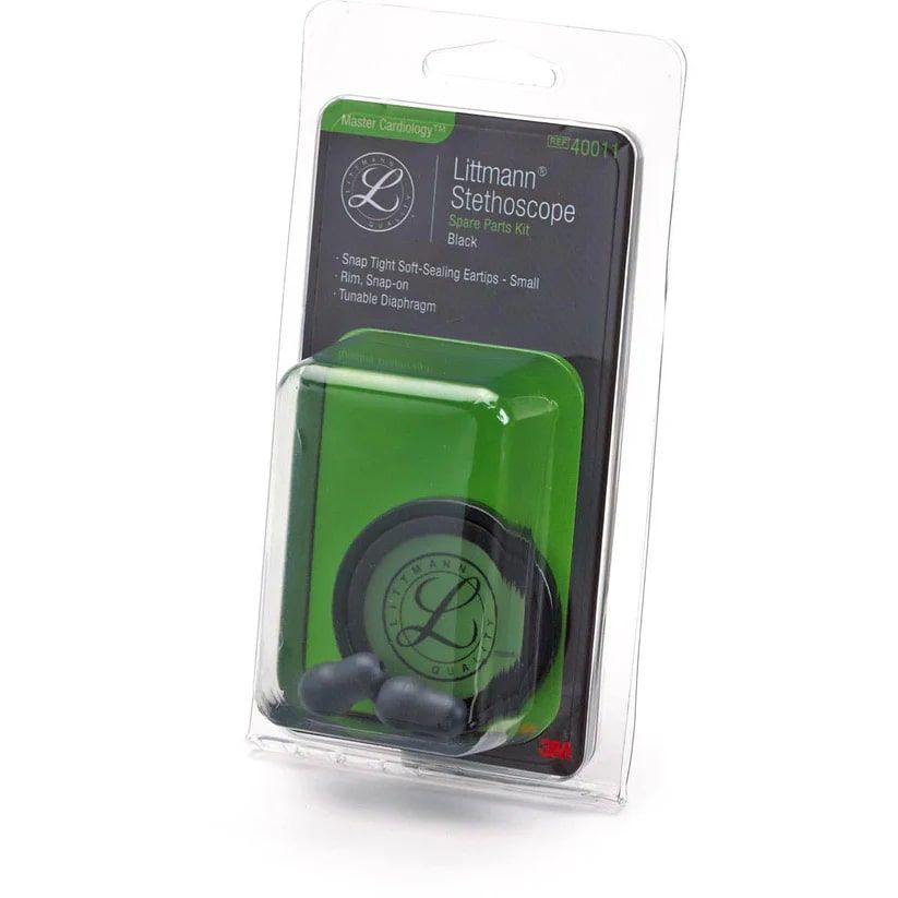 Littmann Master Kardiyoloji Steteskop Yedek Set Siyah 40011