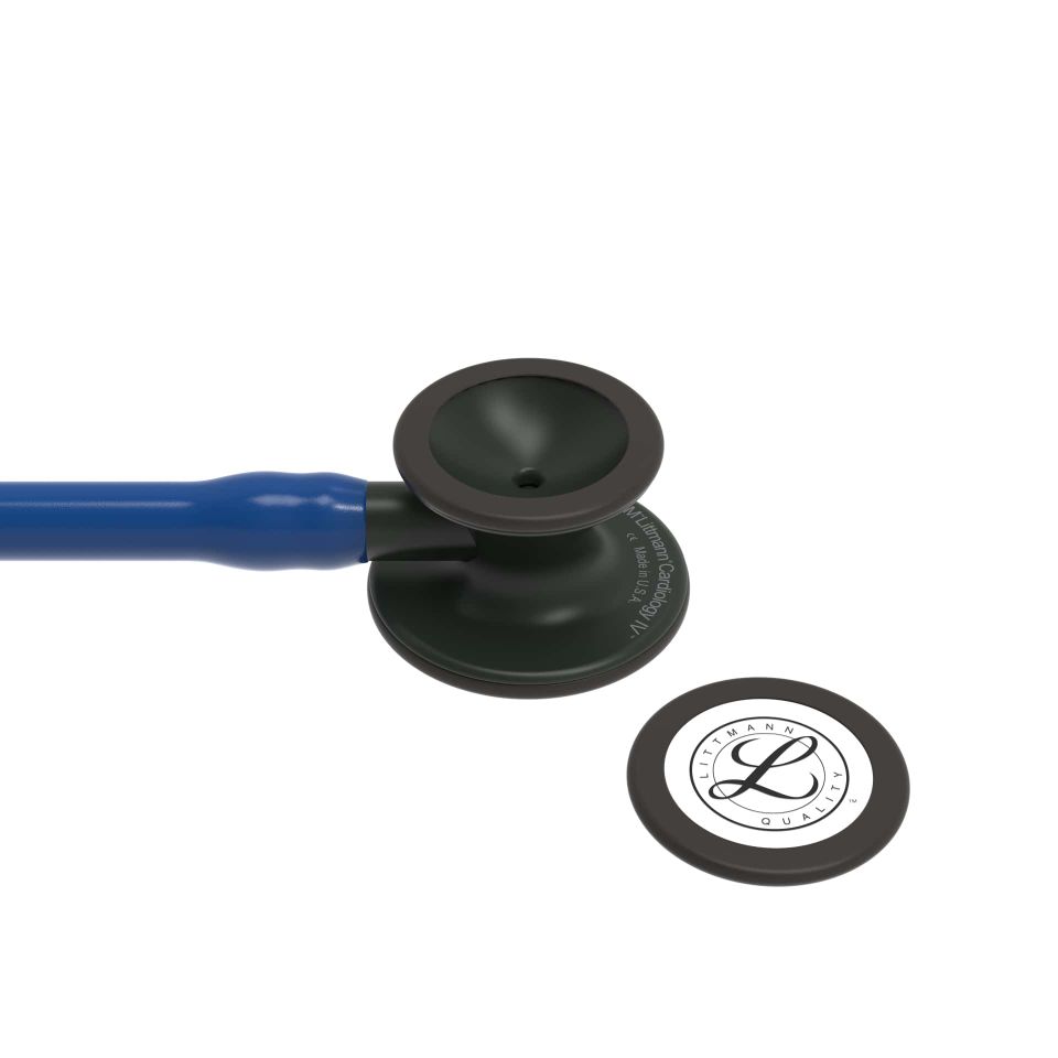 6168 3M™ Littmann® Cardiology IV™ Stetoskop, Gece Mavisi Hortum
