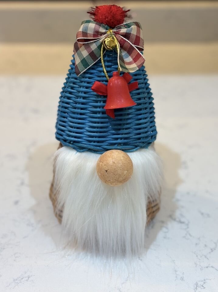 SEVİMLİ DEKORATİF CÜCE (MAVİ BAMBU)