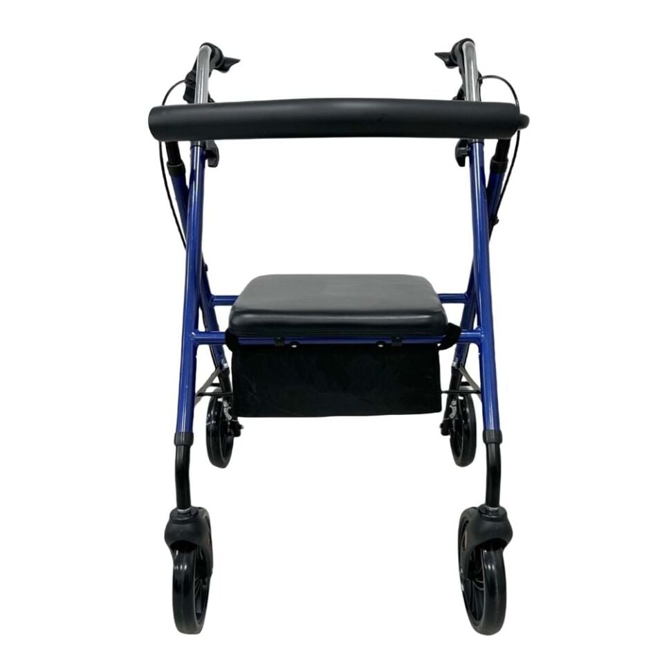 Respirox RR-02 Katlanabilir Alüminyum Rolatör Mavi