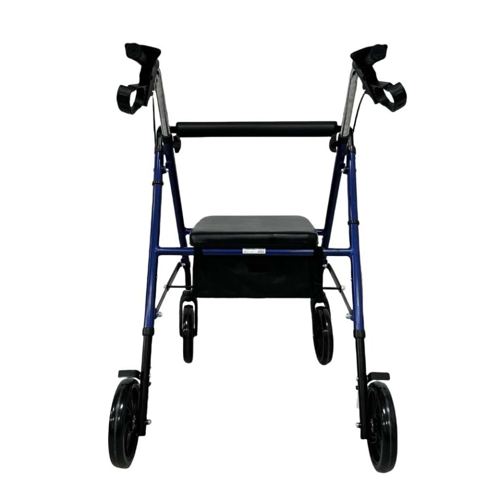Respirox RR-02 Katlanabilir Alüminyum Rolatör Mavi