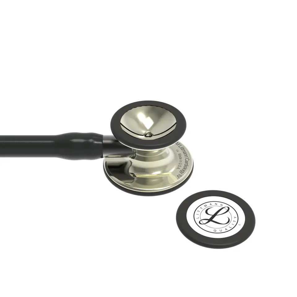 6179 3M™ Littmann® Cardiology IV™ Stetoskop, Siyah Hortum