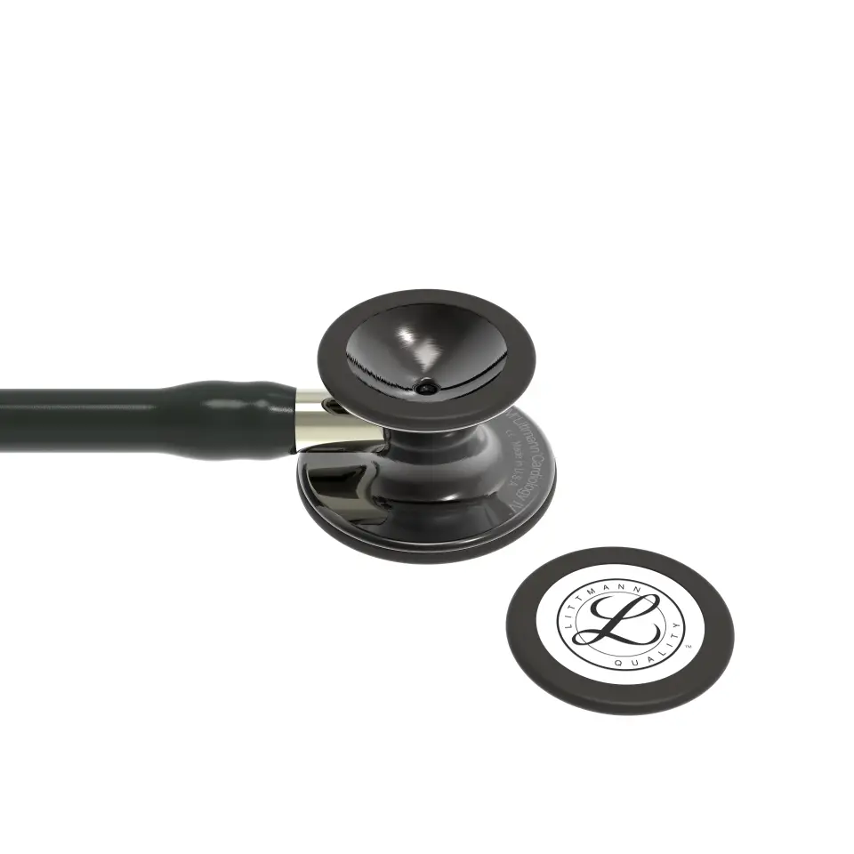 6204 3M™ Littmann® Cardiology IV™ Stetoskop, Siyah Hortum