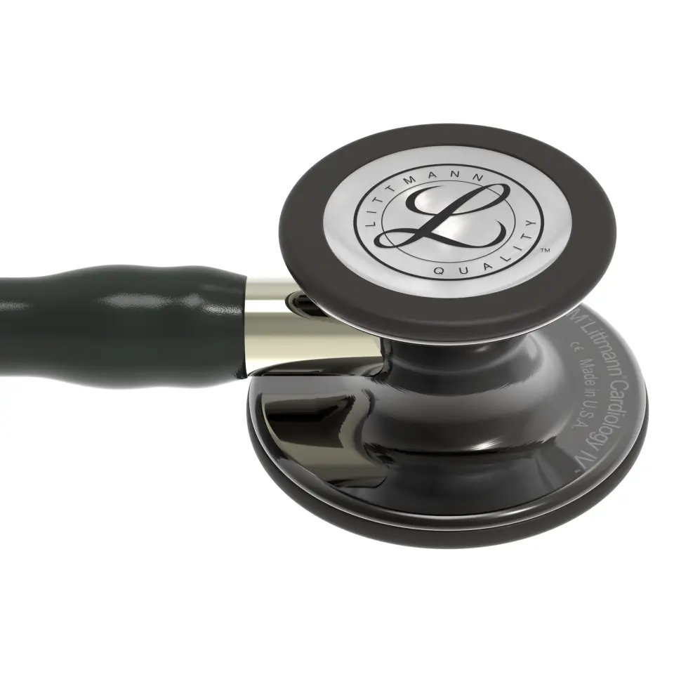 6204 3M™ Littmann® Cardiology IV™ Stetoskop, Siyah Hortum