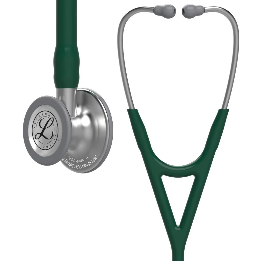6155 3M™ Littmann® Cardiology IV™ Stetoskop, Avcı Yeşili Hortum
