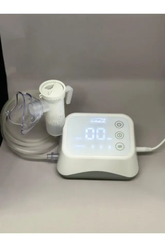 AXD-305 Kompresör Nebulizatör Dijital Göstergeli Sessiz Buhar Makinesi