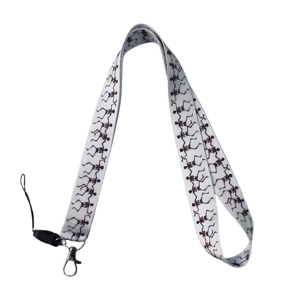 İSKELET DANSI BONY BOND TEMALI BOYUN ASKI İPİ