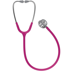 5648 3M™ Littmann® Classic III™ Stetoskop, Paslanmaz Çelik Çan, Fuşya Hortum