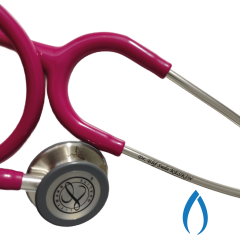 5648 3M™ Littmann® Classic III™ Stetoskop, Paslanmaz Çelik Çan, Fuşya Hortum